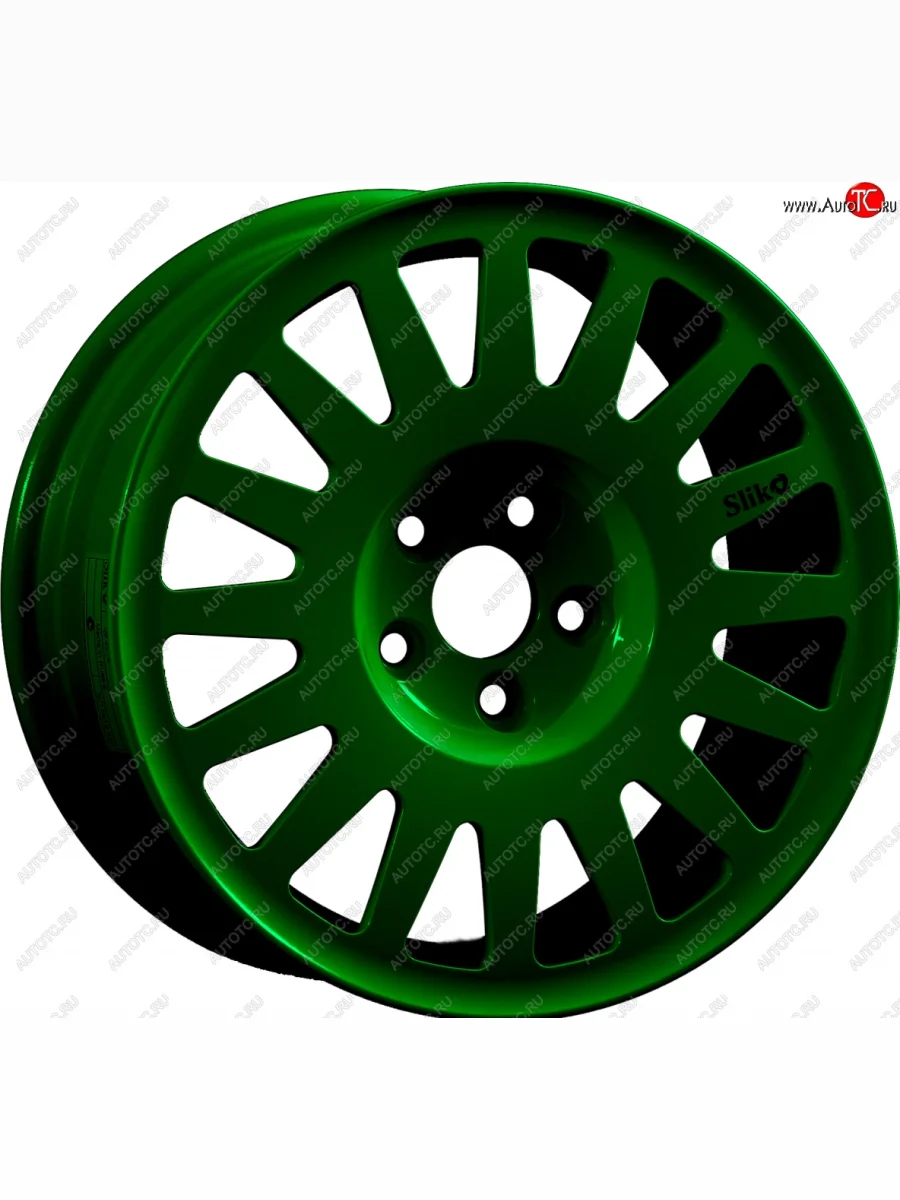 Кованый диск Slik Classic Sport L-1823S 6.5x15   (Зеленый (GREEEN))  в Самаре Самарской области