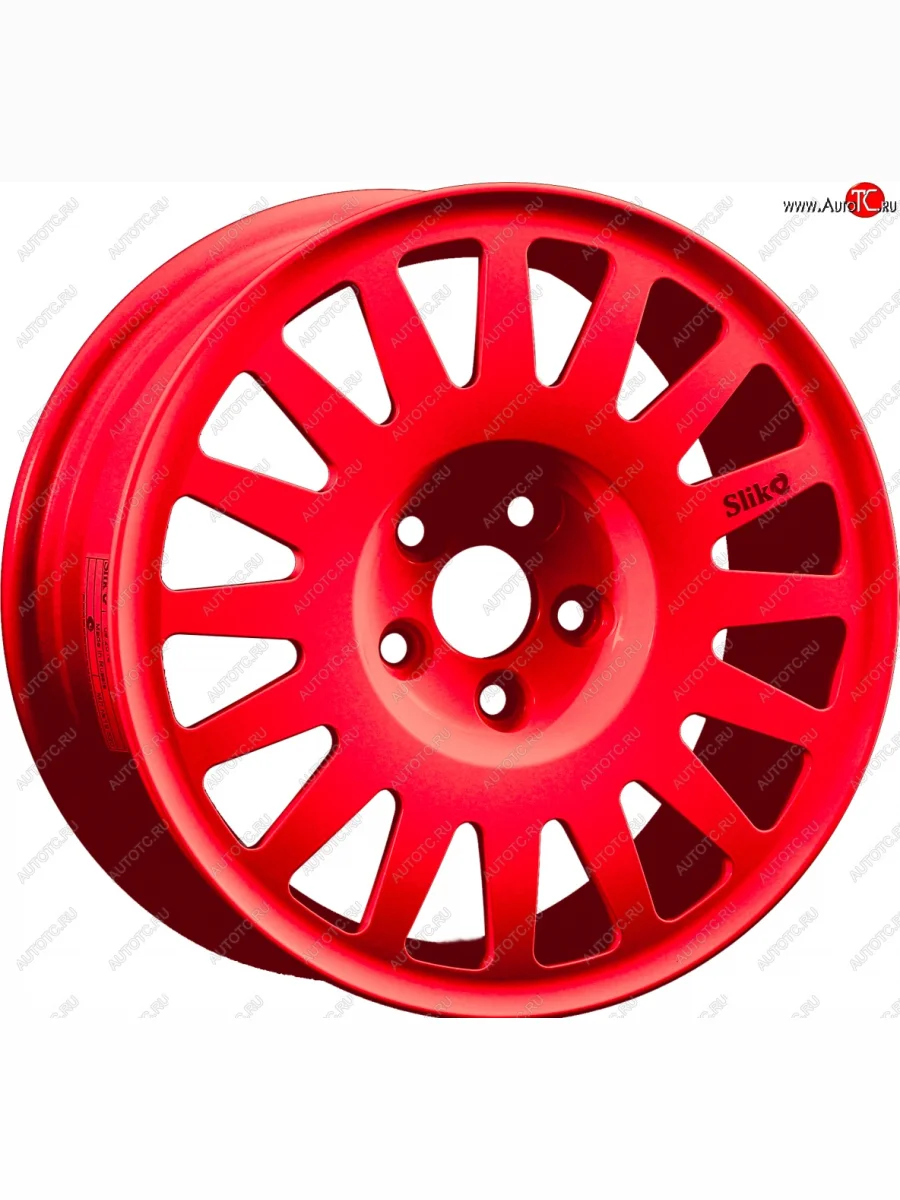 Кованый диск Slik Classic Sport L-1823S 6.5x15   (RAL 3026 ярко алый (3026))  в Самаре Самарской области