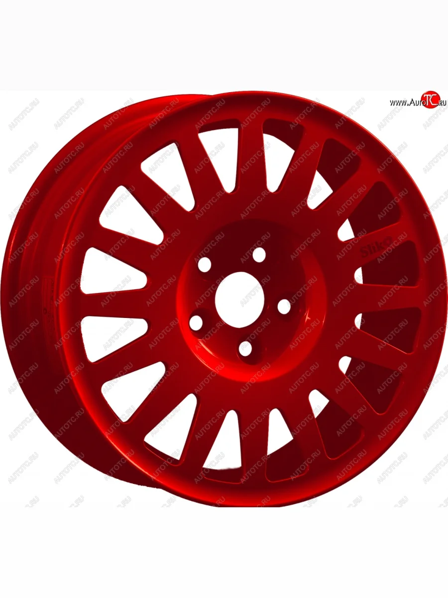 Кованый диск Slik Classic Sport L-1823S 6.5x15   (Красный (RED))  в Самаре Самарской области
