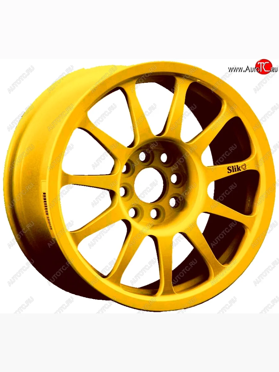 Кованый диск Slik Classic Sport L-1837S 7.0x15 CITROEN C4 B7 седан рестайлинг (2015-2022) 4x108.0xDIA65.1xET29.0 (Ярко желтый RAL1021 (YELLOW))