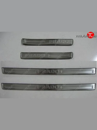 Комплект накладок порогов Winbo Toyota Land Cruiser Prado J150 2-ой рестайлинг (2017-2020)