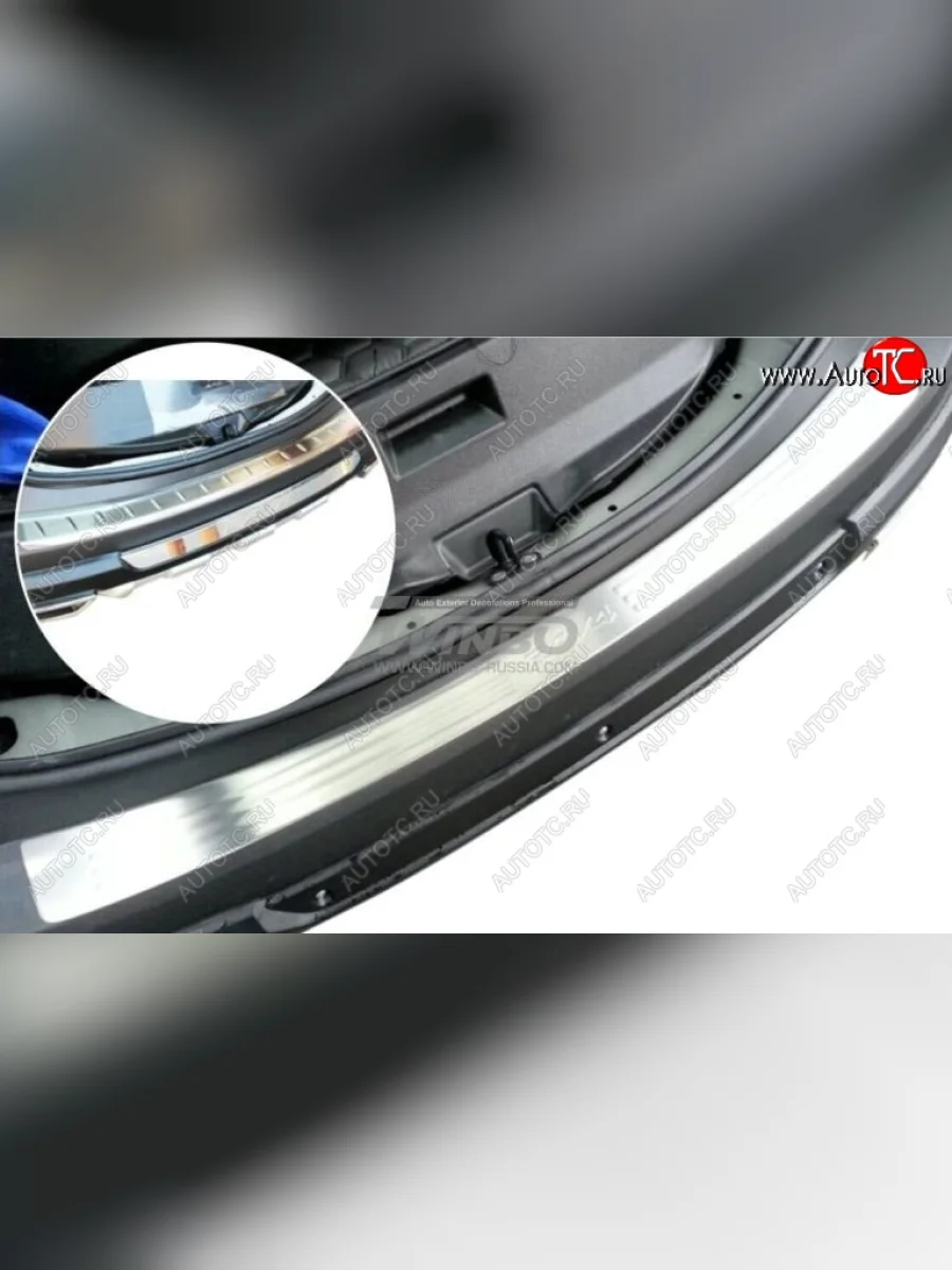 Защитная накладка заднего бампера WINBO Toyota RAV4 XA40 5 дв. дорестайлинг (2012-2015)  в Самаре Самарской области