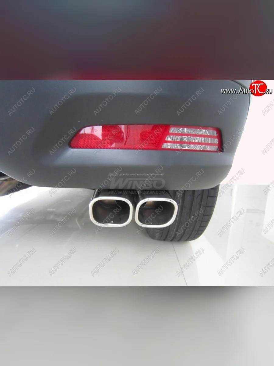 Насадка глушителя WINBO (двойная) Peugeot 4008 (2012-2017)  в Перми Пермском крае