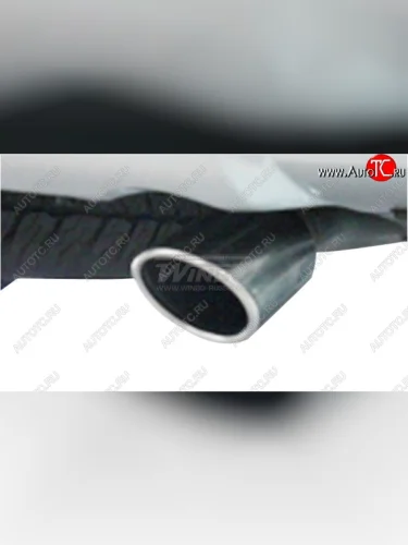 Насадка на глушитель Toyota RAV4 2005+ Toyota RAV4 XA305 5 дв. дорестайлинг (2005-2009)