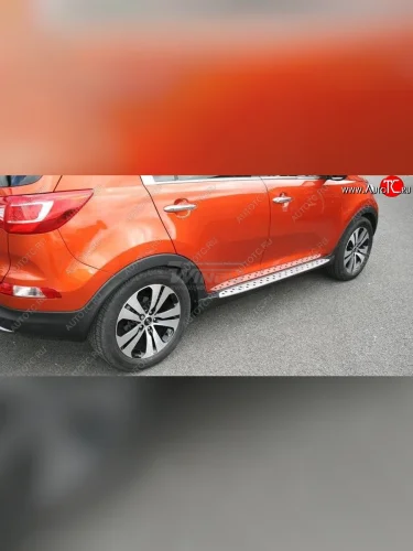 Подножки боковые WINBO OE Style KIA Sportage  3 SL (2010-2016) дорестайлинг, рестайлинг