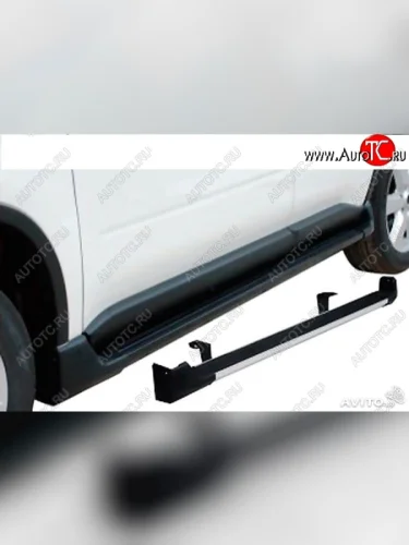 Подножки боковые WINBO OE Style Nissan X-trail 2 T31 дорестайлинг (2007-2011)