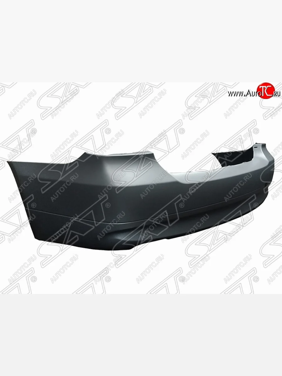 Задний бампер SAT (пр-во Тайвань, дорестайлинг)  BMW 3 серия (2004-2008) E90 (Неокрашенный)  в Самаре Самарской области