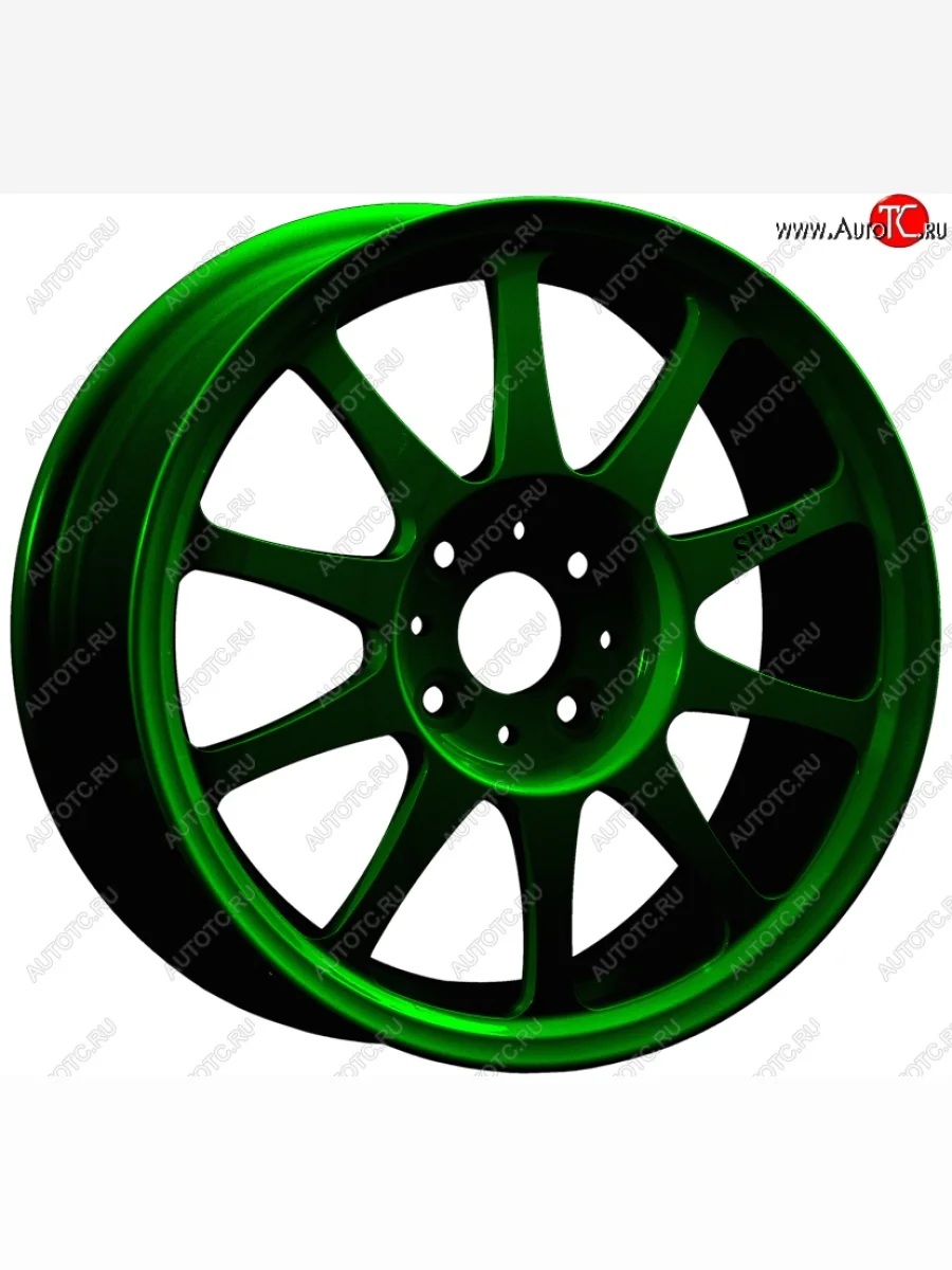 Кованый диск Slik Classic Sport L-5411S 6.0x15 Mazda Capella GF рестайлинг седан (1999-2002) 5x114.3xDIA67.1xET45.0 (Зеленый (GREEEN))