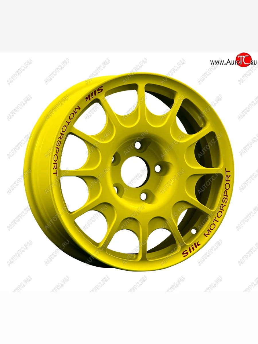 Кованый диск Slik Classic Sport L-1844S 5.5x15   (Candy ярко-желтый (Candy YELLOW))  в Самаре Самарской области