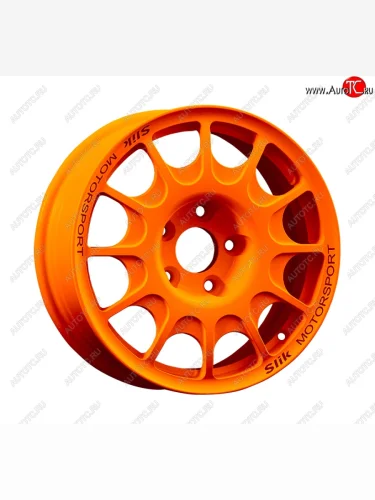 Кованый диск Slik Classic Sport L-1844S 6.5x15 (Ярко оранжевый (ORANGE)) 