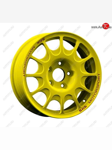 Кованый диск Slik Classic Sport L-1844S 6.5x15 (Candy ярко-желтый (Candy YELLOW)) 