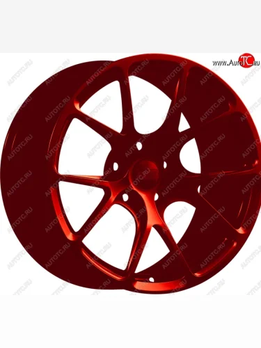 Кованый диск Slik TuningPro L-754 9.0x17 (Candy красный (Candy RED)) 