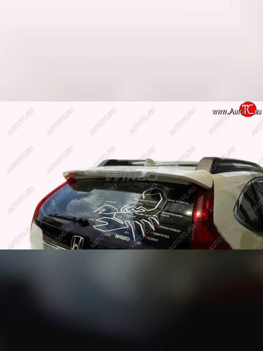 Спойлер крыши WINBO. Honda CR-V RM1,RM3,RM4 рестайлинг (2014-2018) (Неокрашенный)  в Воронеже Воронежской области