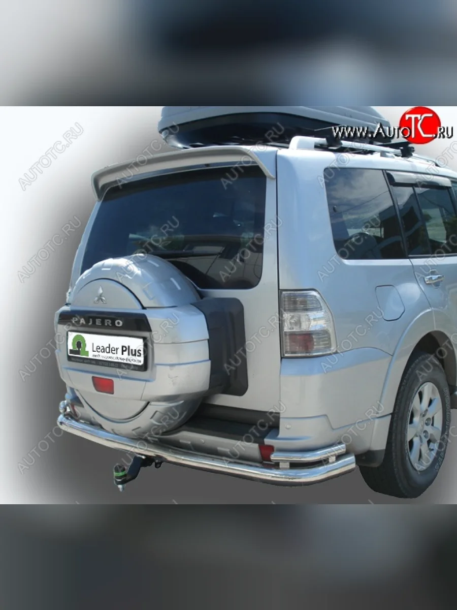 Фаркоп Лидер Плюс (съемный шар тип AE) Mitsubishi Pajero 4 V90 2-ой рестайлинг (2014-2020) (Без электропакета)  в Самаре Самарской области