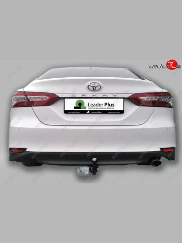 Фаркоп Лидер Плюс (съемный шар тип A) Toyota Camry XV70 дорестайлинг (2017-2021)