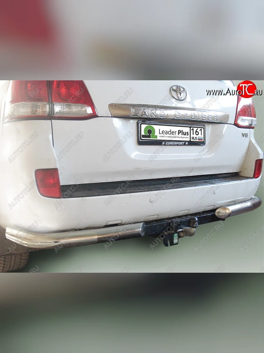 Фаркоп Лидер Плюс (съемный шар тип FC) Toyota Land Cruiser 200 1-ый рестайлинг (2012-2015) (Без электропакета)  в Самаре Самарской области