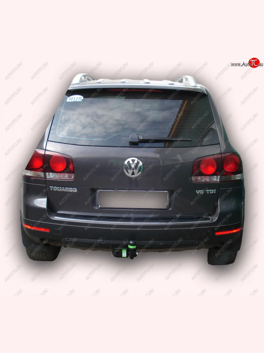 Фаркоп Лидер Плюс (съемный шар тип A) Porsche Cayenne 955 (2002-2006) (Без электропакета)  с доставкой в г. Керчь