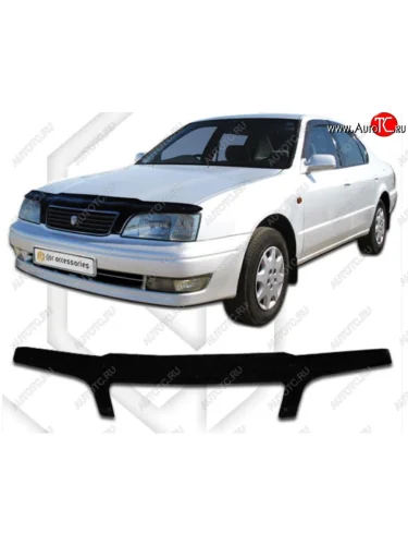 Дефлектор капота CA-Plastiс exclusive (Classic черный) Toyota Camry  V40 (1994-1998)