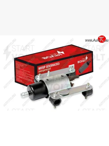 Бензонасос STARTVOLT (под хомут с кронштейном) ГАЗ Соболь 2310 дорестайлинг шасси (1998-2002)