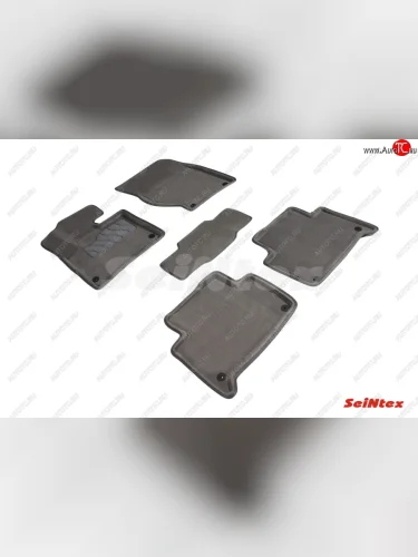Коврики ворсовые в салон Seintex Audi Q7 4L дорестайлинг (2005-2009)