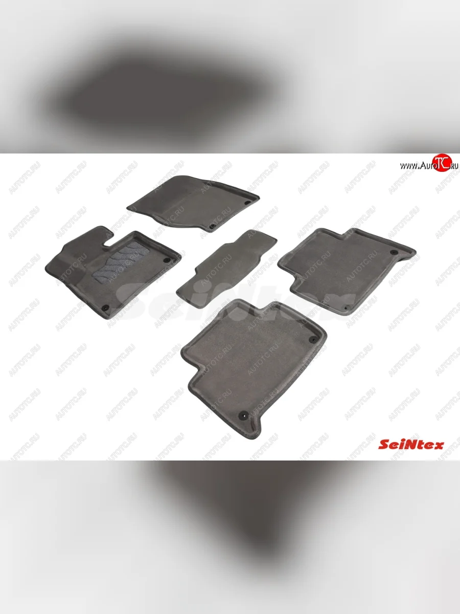 Коврики ворсовые в салон Seintex Audi Q7 4L дорестайлинг (2005-2009)  с доставкой в г. Пермь