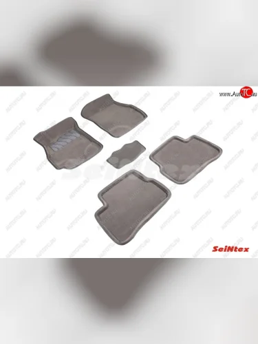 Комплект ворсовых ковриков в салон Seintex (3D) Hyundai Accent 2 LC седан дорестайлинг (ТагАЗ) (1999-2012)