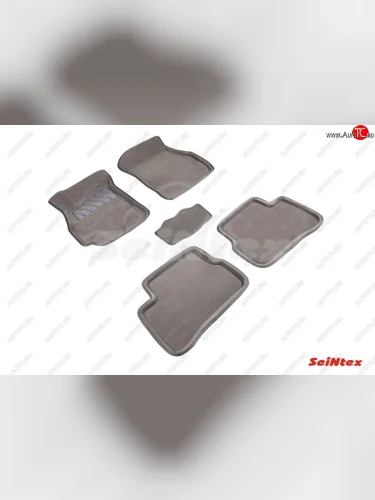 Комплект ворсовых ковриков в салон Seintex (3D) Hyundai Creta GS дорестайлинг (2015-2019)