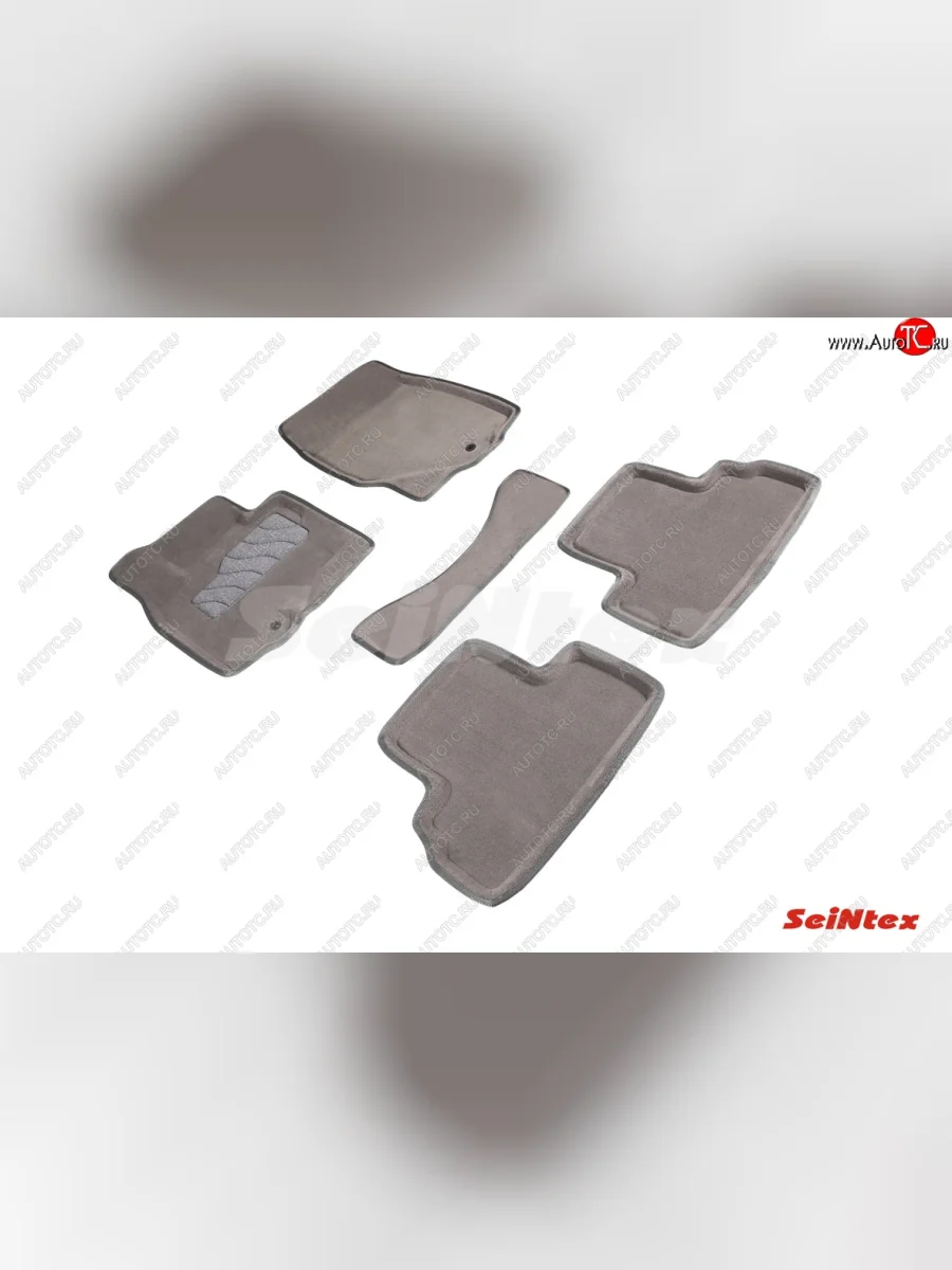 Комплект ворсовых 
ковриков в салон Seintex (3D) INFINITI EX35 J50 (2007-2013) (Черный)  в Перми Пермском крае