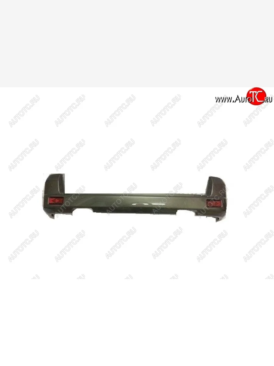 Бампер задний Спецтюнинг (без датчиков парковки, в сборе) Уаз Патриот 3163 5-дв. 1-ый рестайлинг (2014-2016) (Цвет: РИМ)  с доставкой в г. Керчь