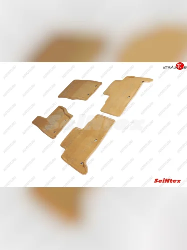 Комплект ворсовых ковриков в салон Seintex (3D) Land Rover Discovery 5 L462 дорестайлинг (2016-2020)