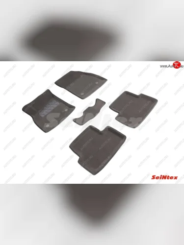 Комплект ворсовых ковриков в салон Seintex (3D) Opel Astra J GTC (2011-2018)