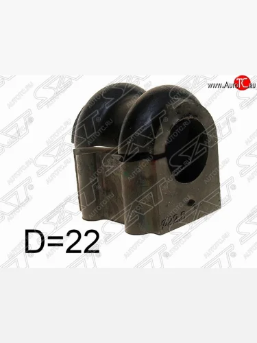 Резиновая втулка переднего стабилизатора SAT (LH=RH, D=22) KIA Soul AM рестайлинг (2011-2014)