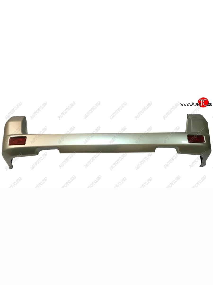 Бампер задний Спецтюнинг (без датчиков парковки, в сборе) Уаз Патриот 3163 5-дв. 1-ый рестайлинг (2014-2016) (ЖСМ)  с доставкой в г. Керчь