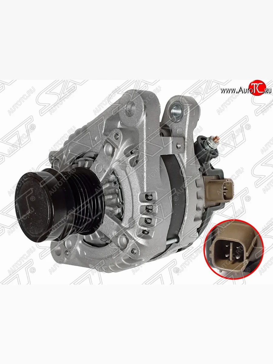 Генератор (100A/ 12V) (2GR) SAT Lexus RX300 XU30 дорестайлинг (2003-2006)  в Перми Пермском крае