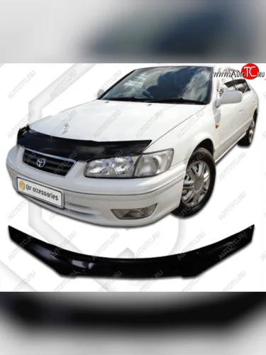 Дефлектор капота CA-Plastiс (Classic черный) Toyota Camry Gracia  XV20 (1996-2001) седан