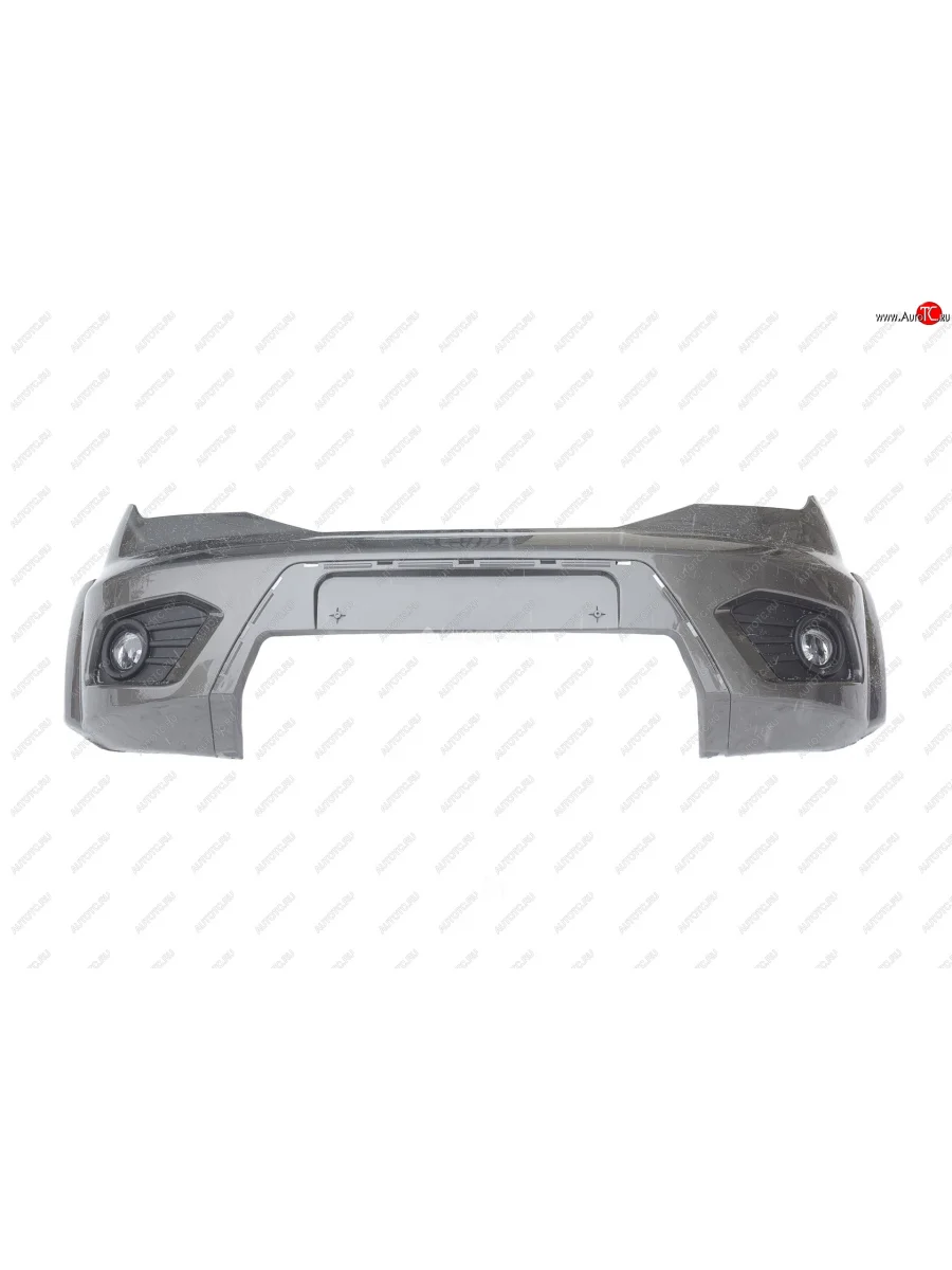 Передний бампер Пром-Деталь Уаз Патриот 23632 1 рестайлинг пикап (2014-2016) (Цвет: РИМ, с противотуманными фарами)  с доставкой в г. Пермь