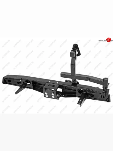 Бампер задний силовой (стандарт) РИФ (С площадкой под лебедку, калиткой и фонарями) Уаз 315195 Хантер - 469