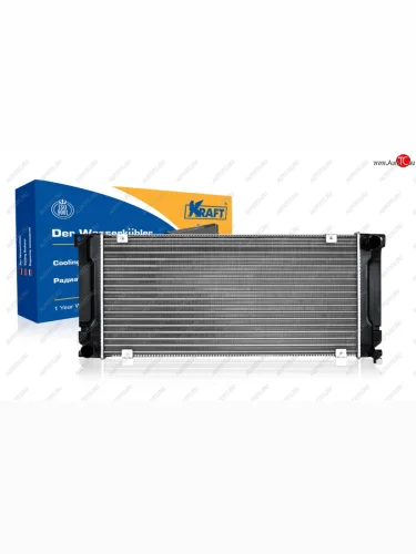 Радиатор двигателя KRAFT (дв. Cummins ISF 2.8S, Евро-4) ГАЗ ГАЗель 3302 дорестайлинг шасси (1994-2002)