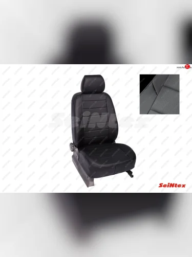 Чехлы для сидений Seintex (экокожа) (Черный) Volkswagen Golf Plus ( 5,  6) (2004-2014)