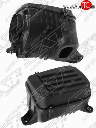 Корпус воздушного фильтра SAT (1.6/2.0L под круглый фильтр) Audi A3 ( 8P1 хэтчбэк 3 дв.,  8PA хэтчбэк 5 дв.) (2003-2013), Skoda Octavia  A5 (2004-2008), Volkswagen Caddy  2K (2003-2010), Volkswagen Golf ( 5 Mk5,  6 Mk6) (2003-2014), Volkswagen Jetta  A5 (2005-2011), Volkswagen Passat  B6 (2005-2011), Volkswagen Touran  1T (2003-2010)