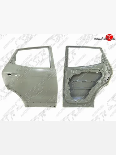 Правая дверь задняя SAT Hyundai Santa Fe DM дорестайлинг (2012-2016)