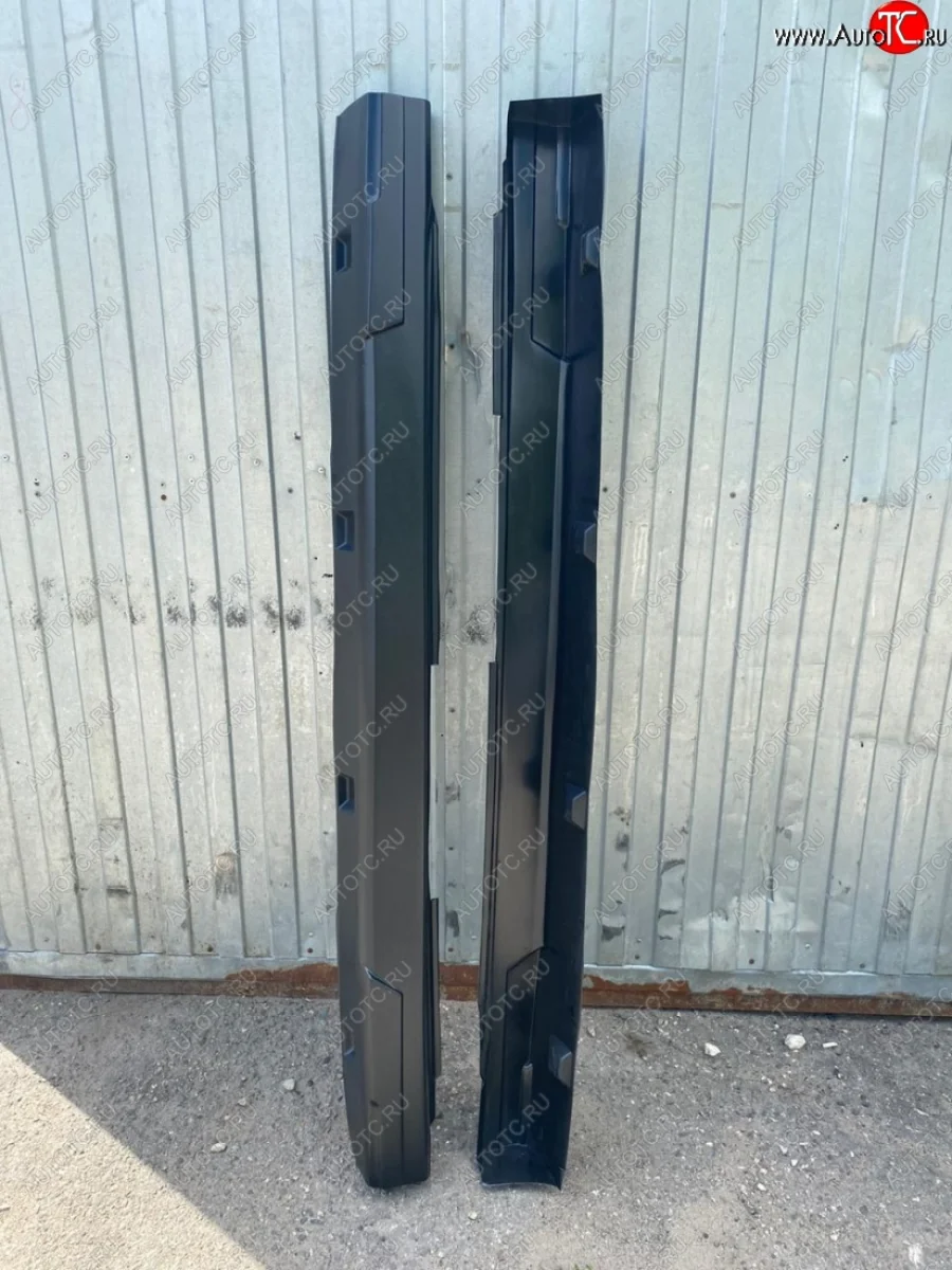 Пороги Autodemic Hyundai Accent 2 LC седан дорестайлинг (ТагАЗ) (1999-2012) (Текстурная поверхность)  в Самаре Самарской области