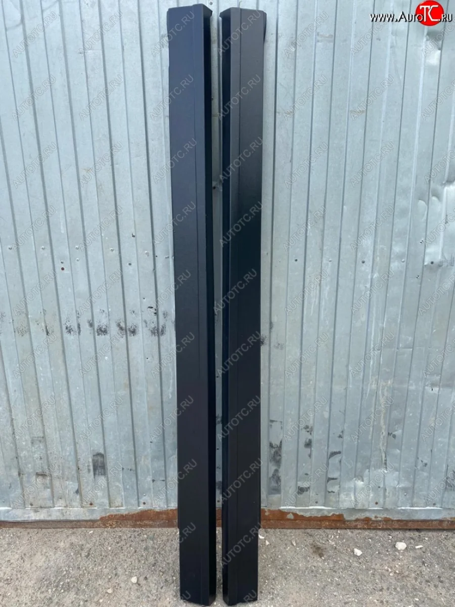 Пороги накладки CentreTuning Daewoo Gentra седан (2005-2011) (Текстурная поверхность (шагрень))  в Перми Пермском крае