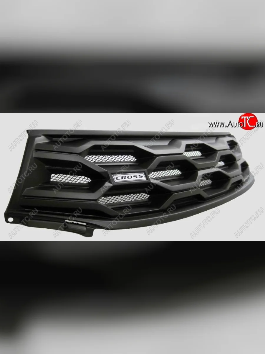 Решетка радиатора NEXT Лада ВАЗ XRAY (2016-2022) (Окрашенная черный матовый)  в Самаре Самарской области