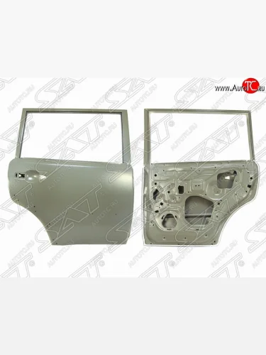 Правая дверь задняя SAT Mitsubishi Pajero Sport PB дорестайлинг (2008-2013)