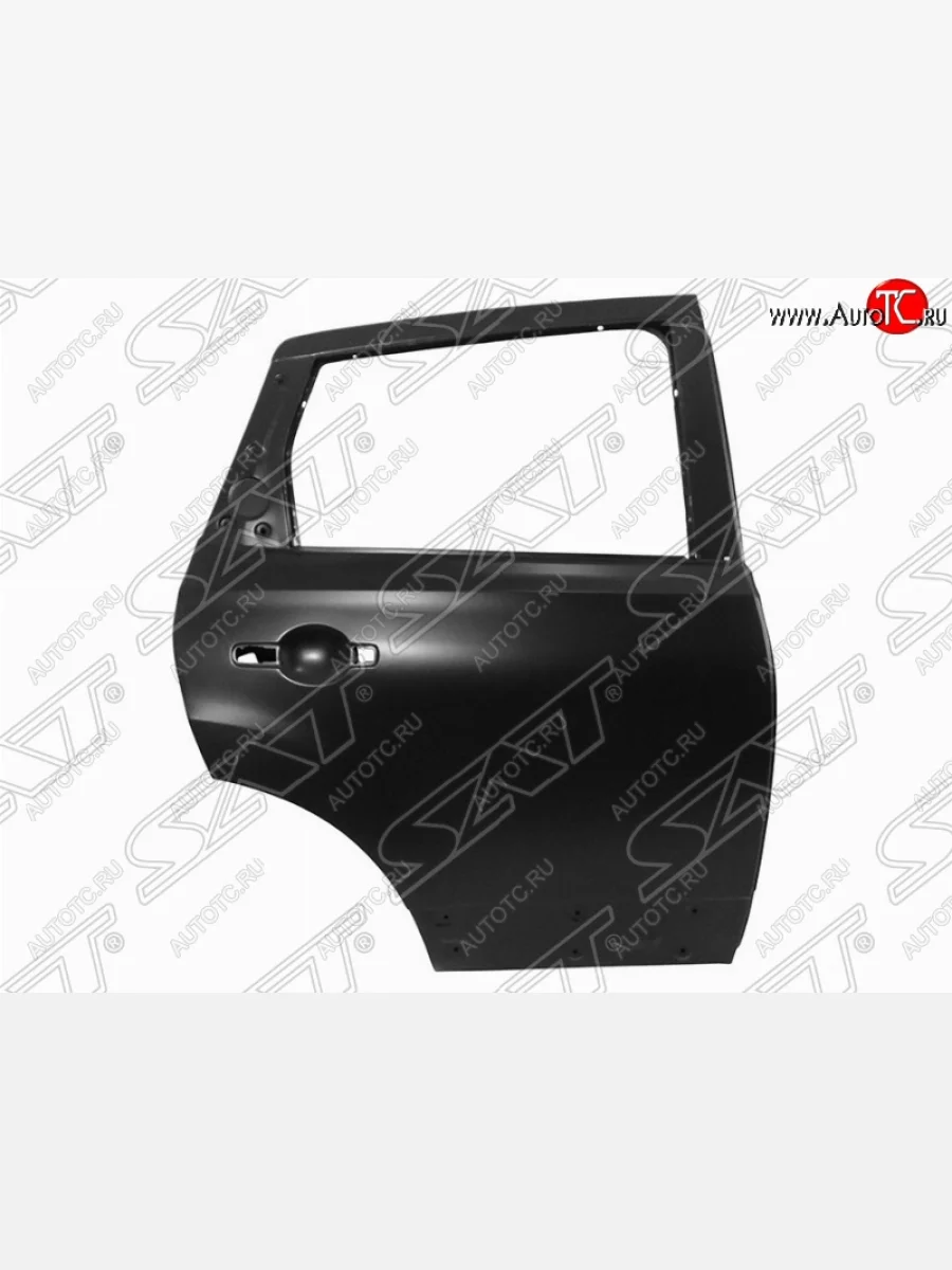 Правая дверь задняя SAT Nissan Qashqai 1 J10 рестайлинг (2010-2013) (Неокрашенная)  в Перми Пермском крае