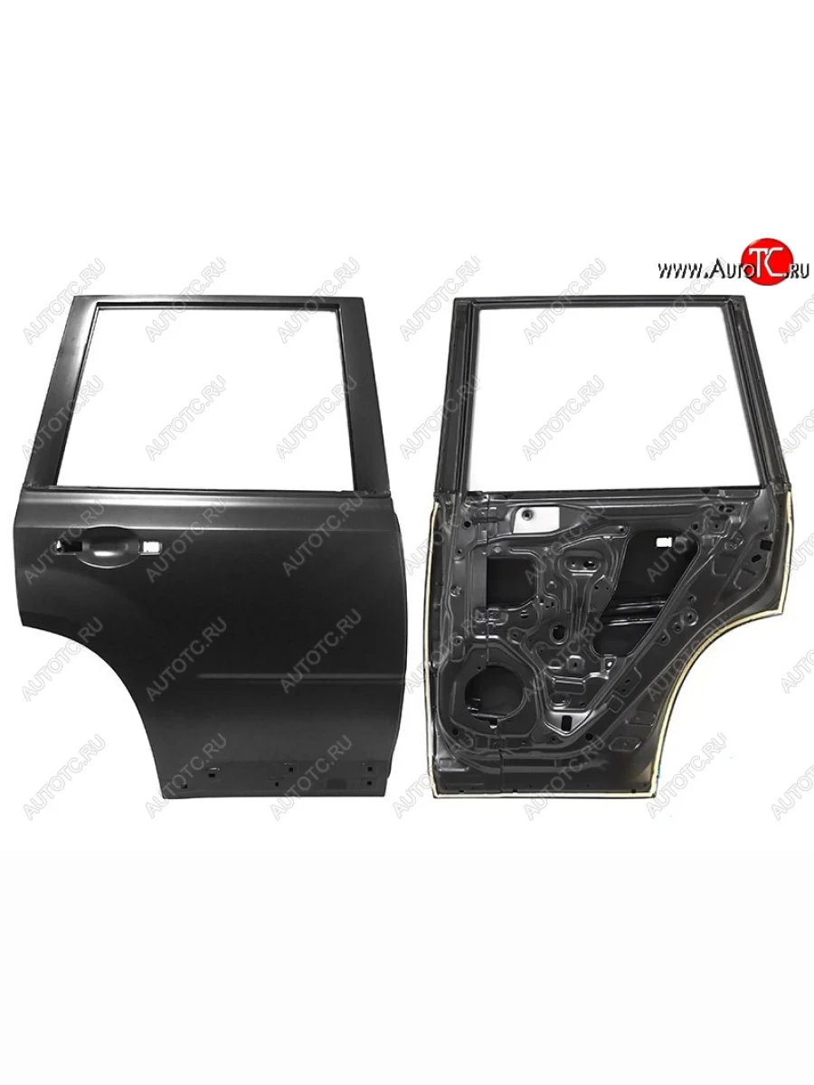 Правая дверь задняя SAT Nissan X-trail 2 T31 дорестайлинг (2007-2011) (Неокрашенная)  в Перми Пермском крае