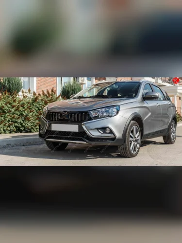 Решетка радиатора ( ком-я Люкс, Cross) X-Cross Лада ВАЗ Веста SW 2181 универсал дорестайлинг (2017-2022)