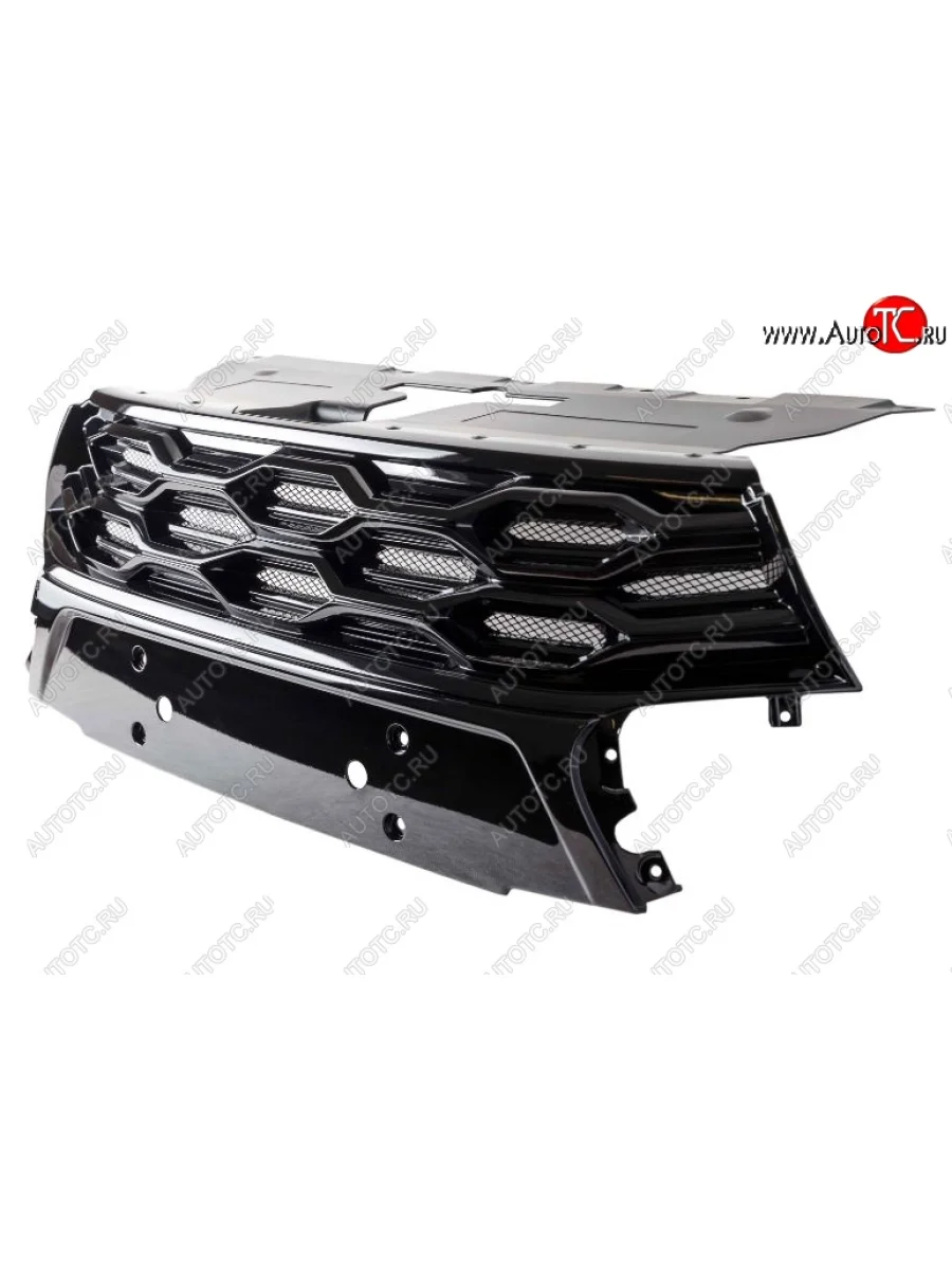 Решетка радиатора NEXT Лада ВАЗ Веста SW 2181 универсал дорестайлинг (2017-2022) (Черный матовый)  в Самаре Самарской области