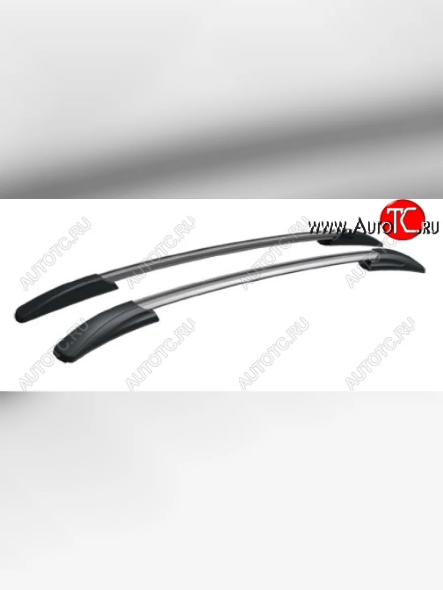 Рейлинги АПС Renault Arkana (2019-2025) (Башмак черный, профиль серый)  в Самаре Самарской области